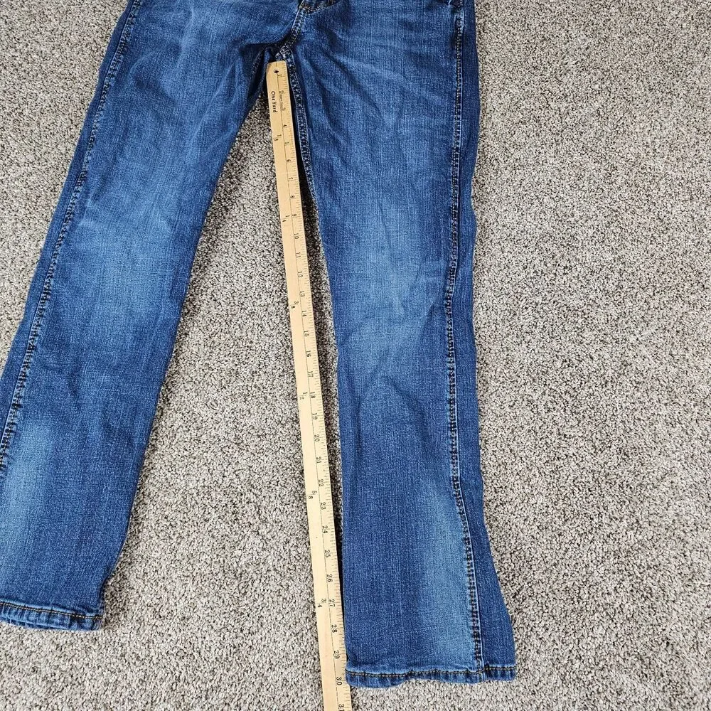Wrangler Retro Jeans Men 30x30 Slim Straight Flex Western Cowboy Ranch Barn Work